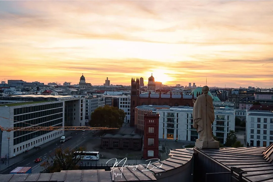 Sunset from the Humboldt Forum